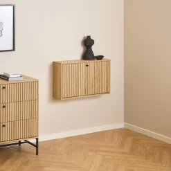 STORO Meuble à chaussures mural en bois L71,6cm