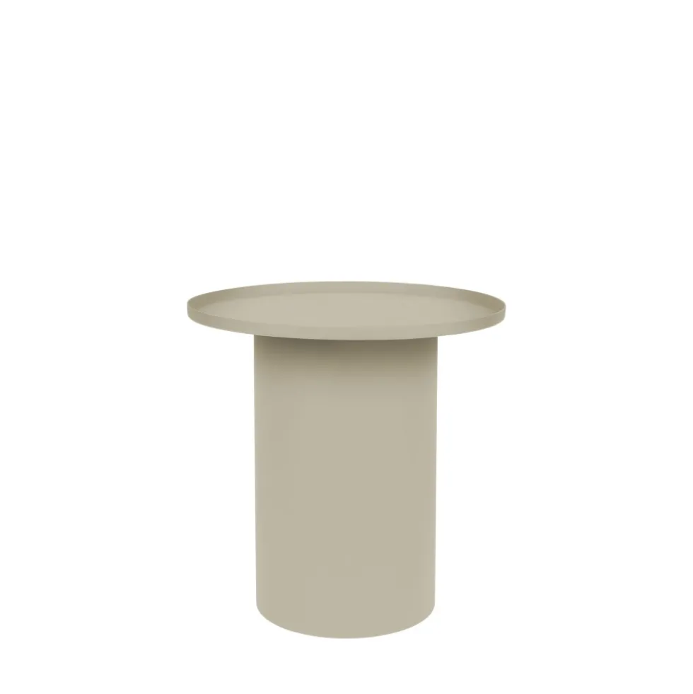 SVERRE Table d'appoint ronde en métal ø45,5cm