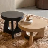 TALA Table basse ronde en bois ø55cm