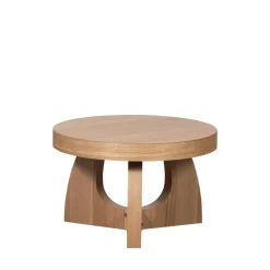 TALA Table basse ronde en bois ø55cm