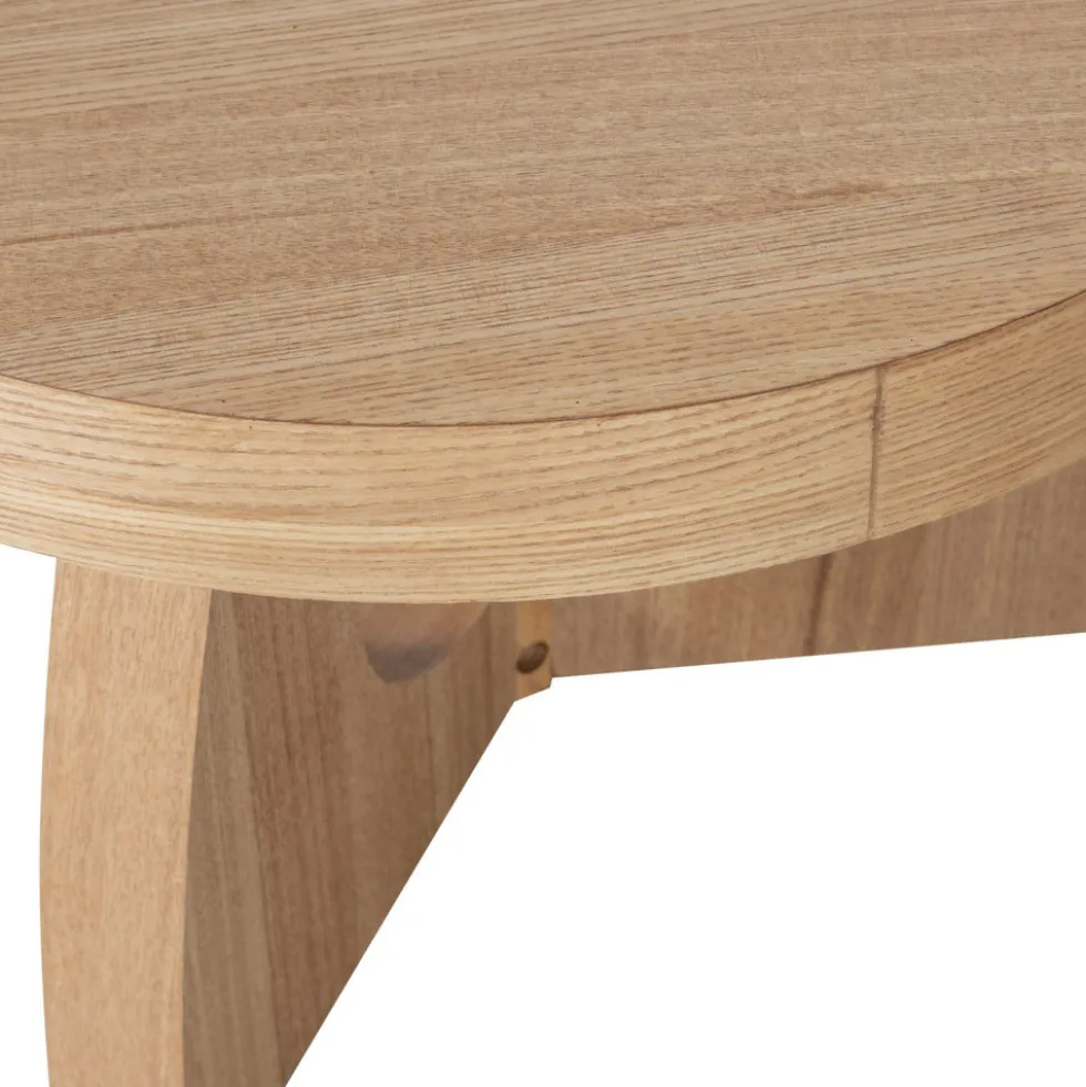TALA Table basse ronde en bois ø55cm