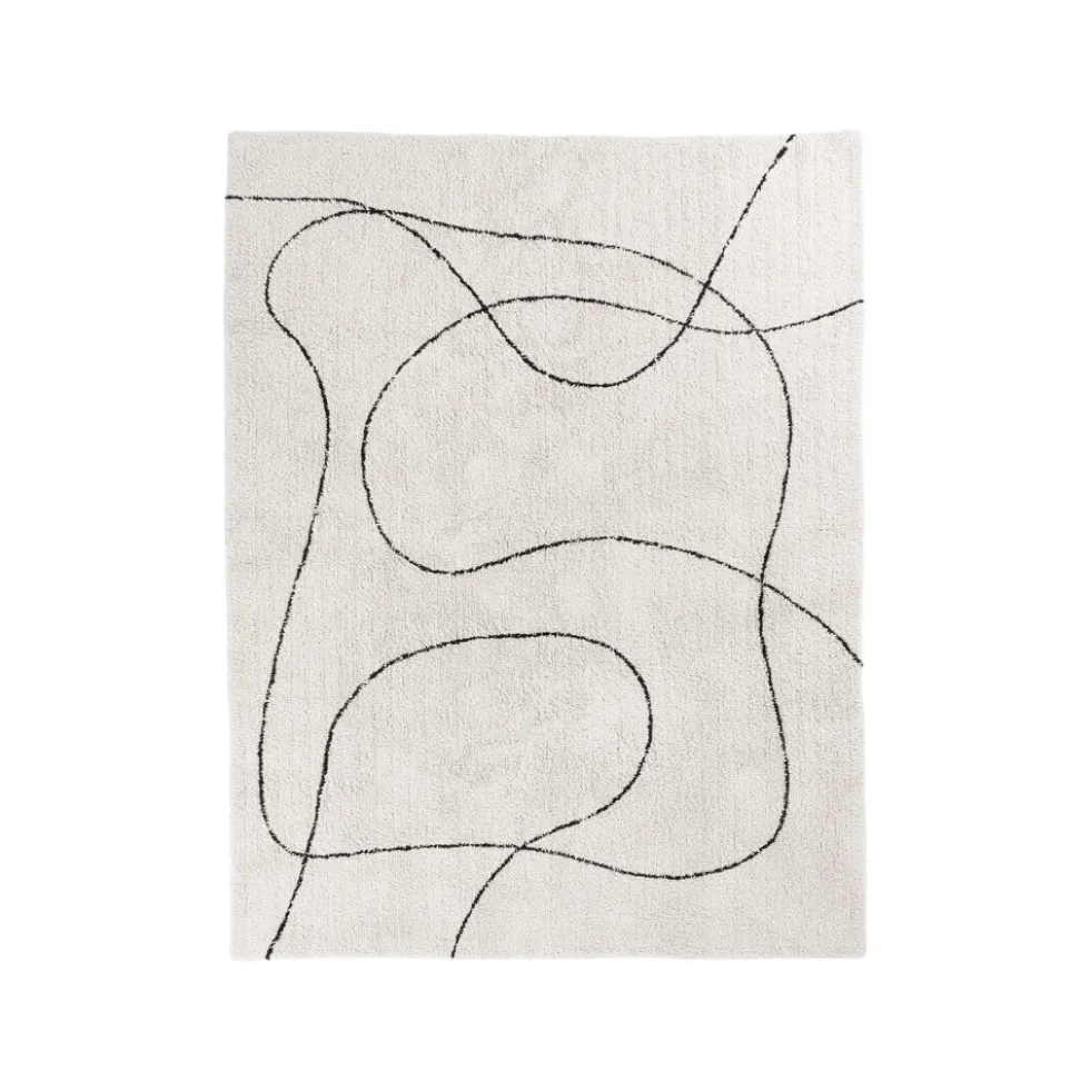 TAMPA Tapis avec formes organiques