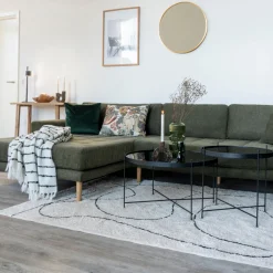 TAMPA Tapis avec formes organiques