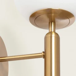 TAO Applique murale en métal et verre