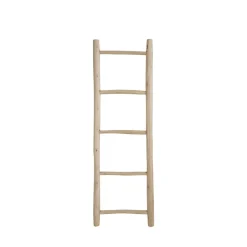 TEAK LADDER Echelle décorative en bois H150cm