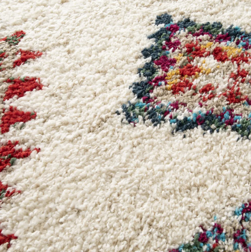 TIKI Tapis d'inspiration berbère à losanges