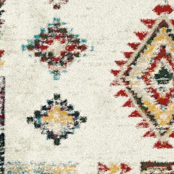 TIKI Tapis d'inspiration berbère à losanges