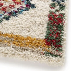TIKI Tapis d'inspiration berbère à losanges