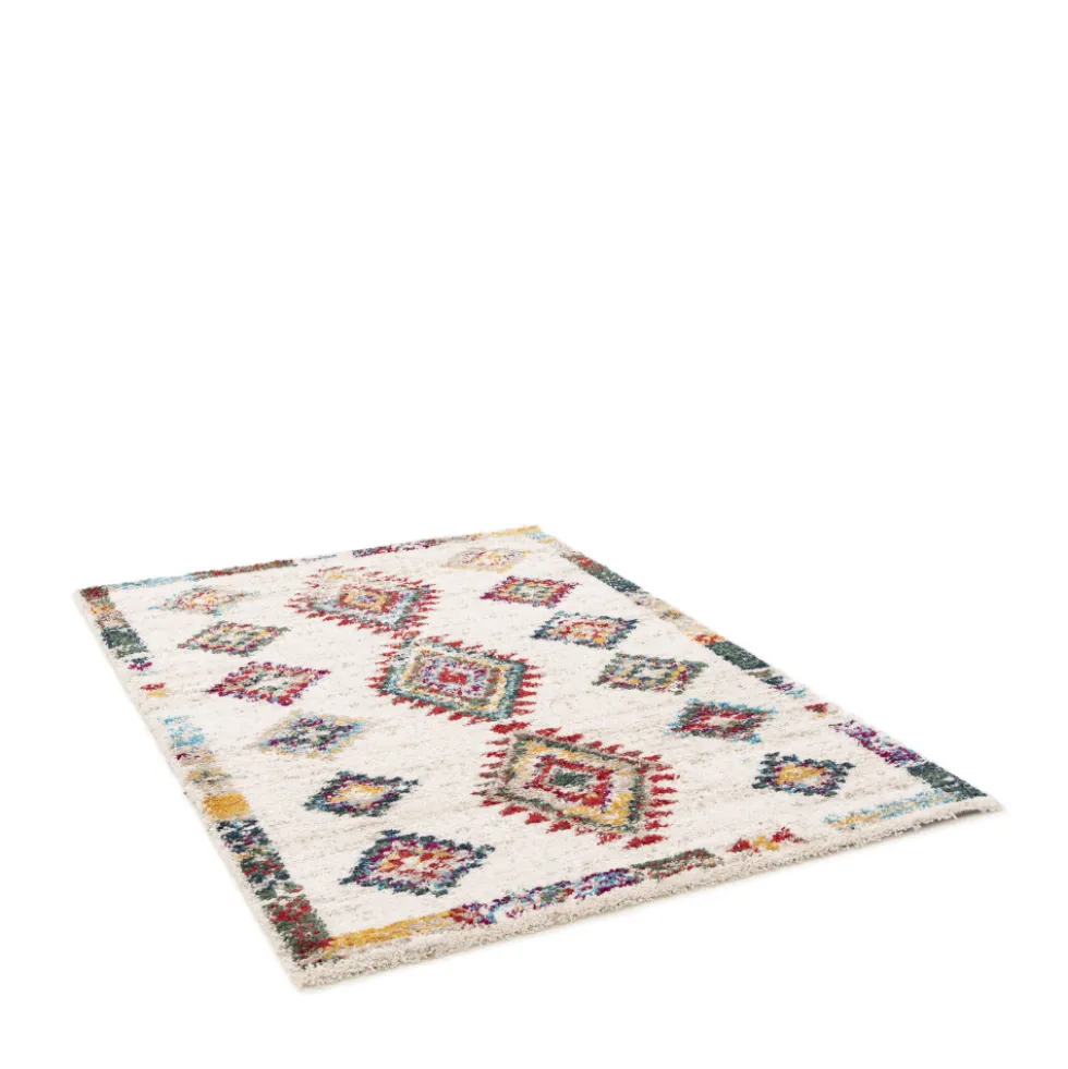 TIKI Tapis d'inspiration berbère à losanges