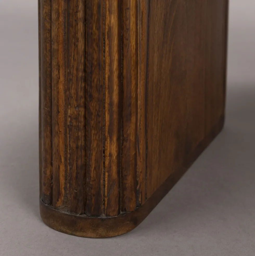 TILON Table basse organique en bois 110x60cm