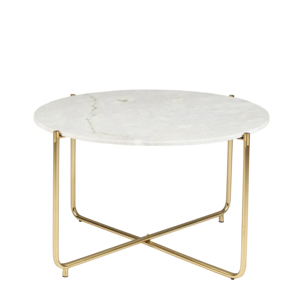 TIMPA Table basse en marbre ø70cm