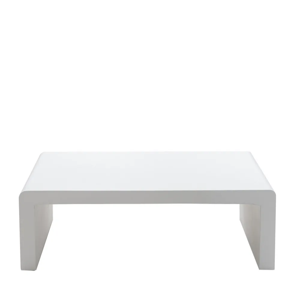 TOCOA Table basse en fibre de ciment 120x55cm