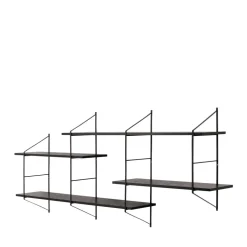 TOCRO Etagère murale en bois et métal L191cm
