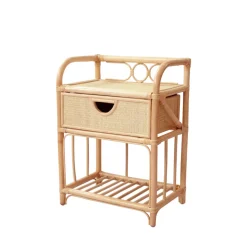 TONDANO Table de chevet en rotin