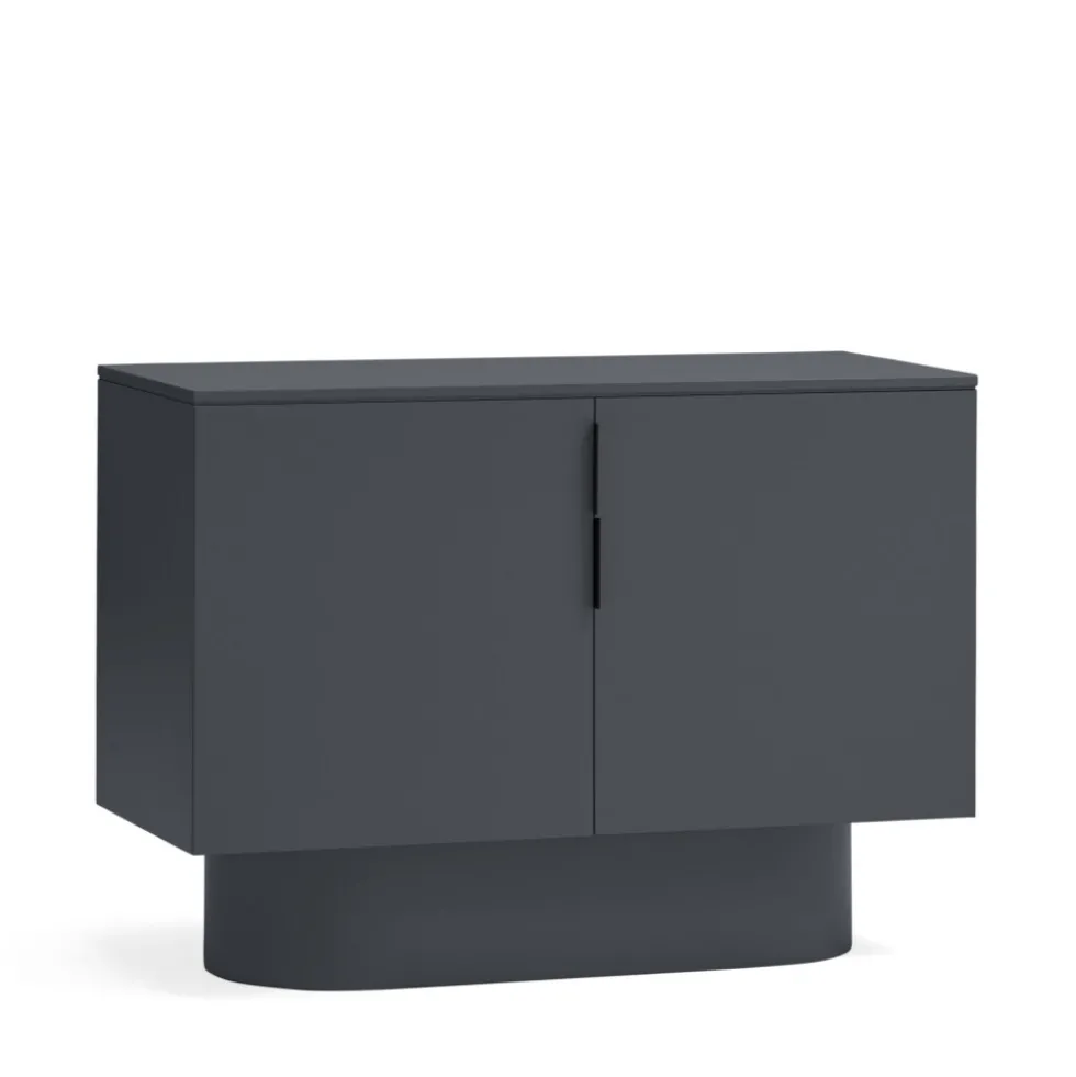 TOTEM Buffet 2 portes en bois L100 cm
