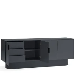 TOTEM Buffet 4 portes en bois L200cm