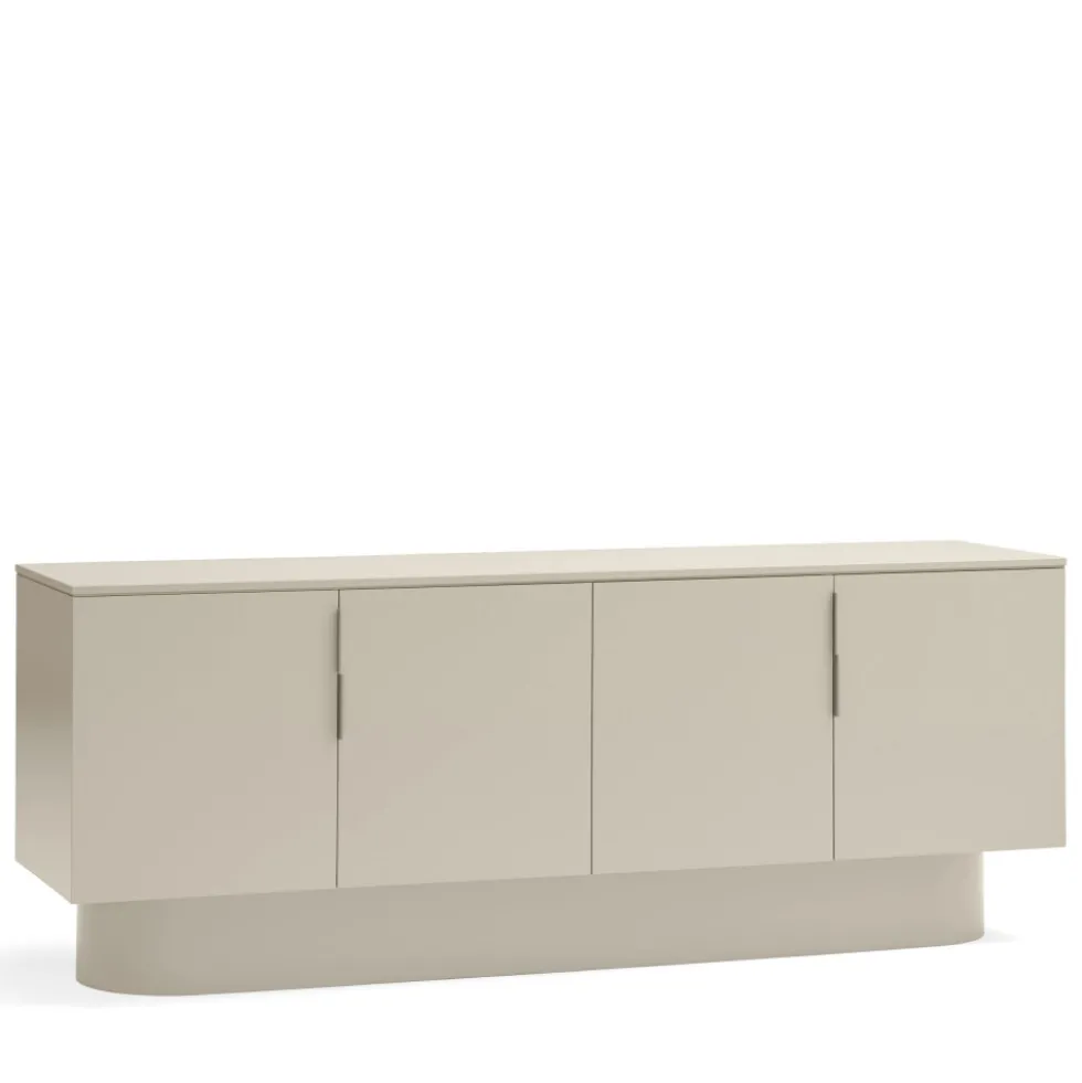 TOTEM Buffet 4 portes en bois L200cm