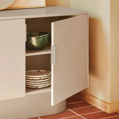 TOTEM Buffet 4 portes en bois L200cm