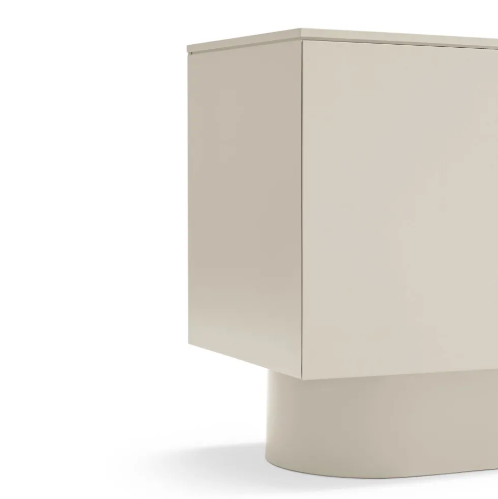 TOTEM Buffet 4 portes en bois L200cm