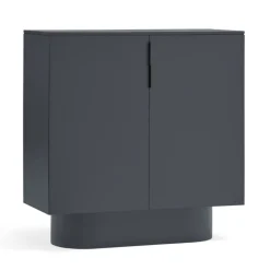 TOTEM Buffet haut 2 portes en bois L100 cm