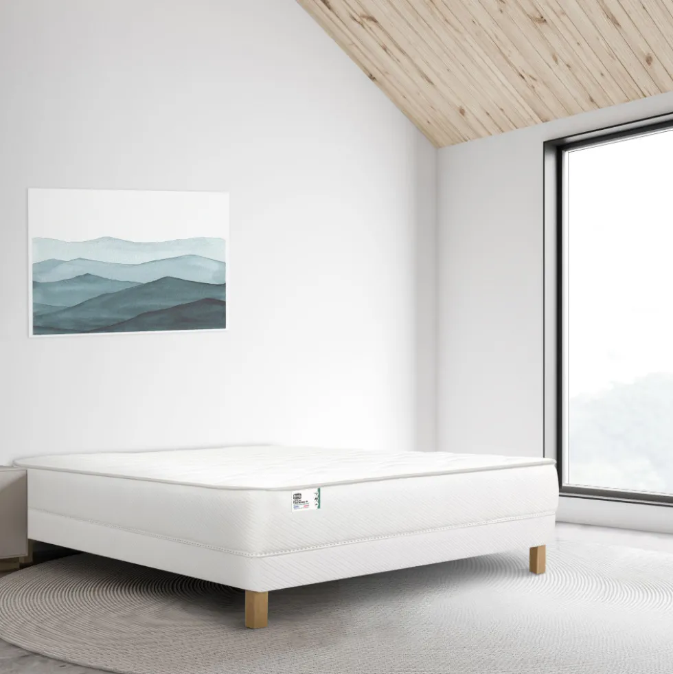 TRAINING-R Matelas 100% ressorts, accueil ferme