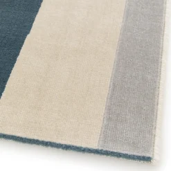 TUMA Tapis contemporain à motif géométrique