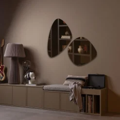 TURNER Banc d'entrée avec rangement chaussures en bois L80cm