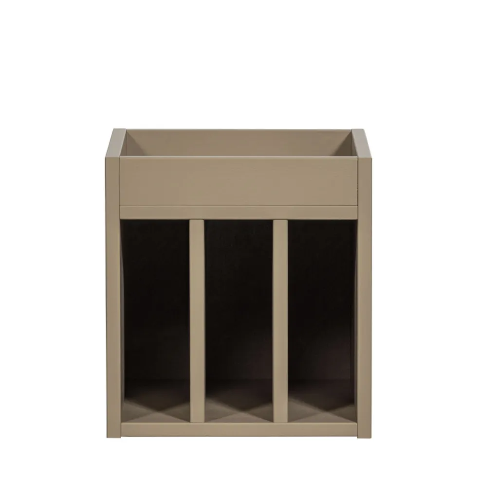 TURNER Meuble de rangement vinyles en bois