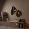 TURNER Meuble TV 3 portes en bois L120cm