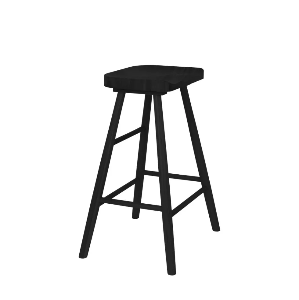 VANDER Tabouret de bar en bois H65,5cm