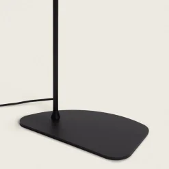 VANO Lampadaire en métal avec abat-jour en corde H155cm
