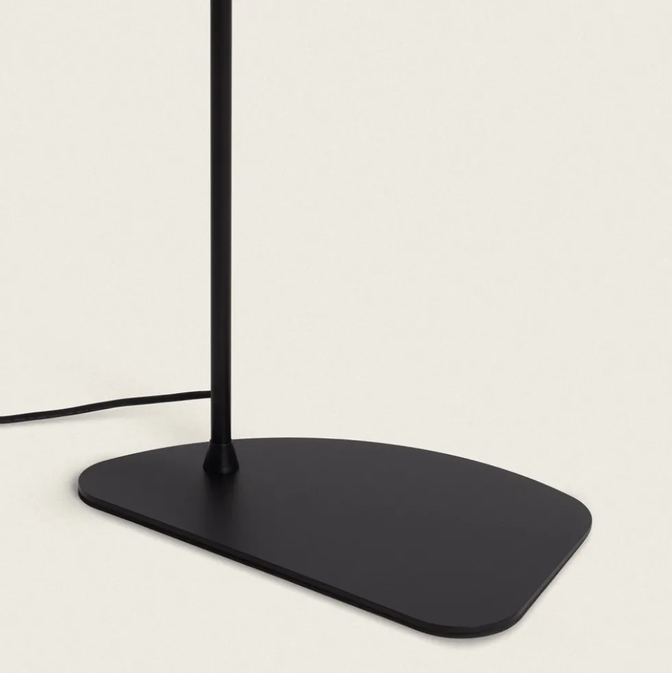 VANO Lampadaire en métal avec abat-jour en corde H155cm