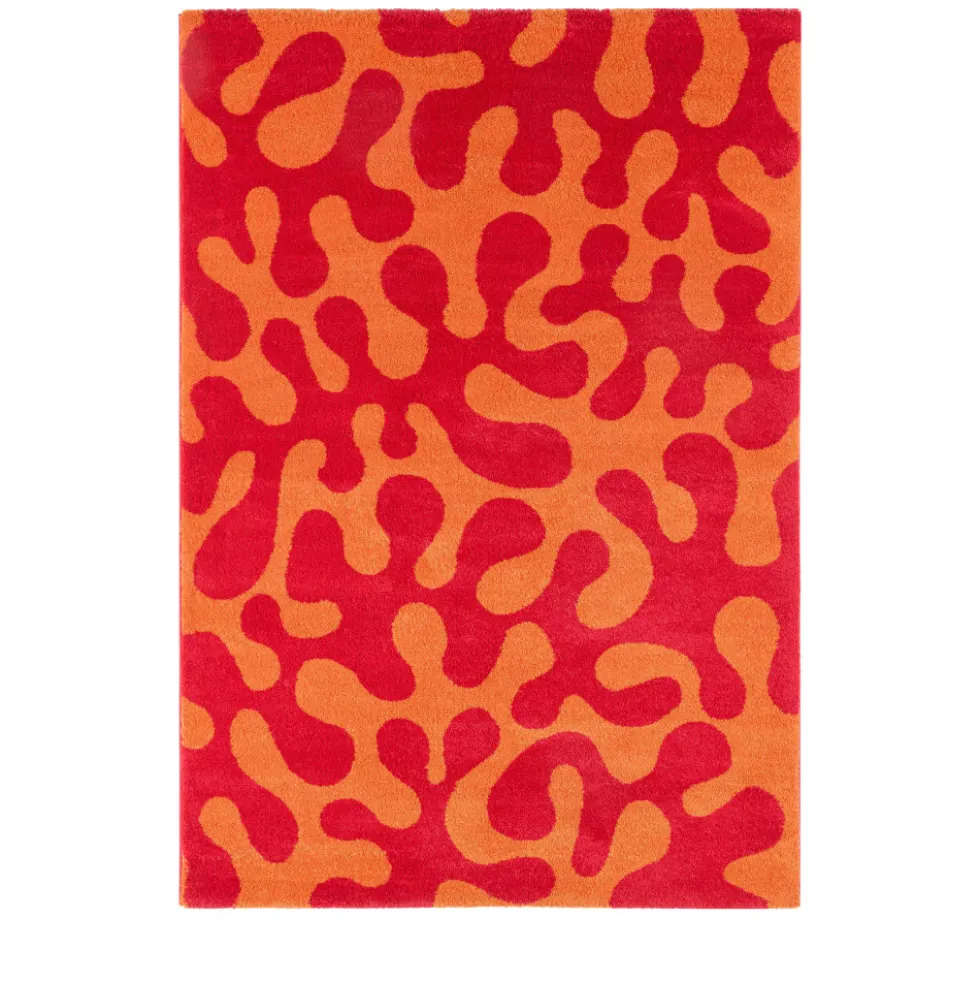 VIBE Tapis vintage à motif abstrait