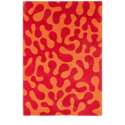 VIBE Tapis vintage à motif abstrait