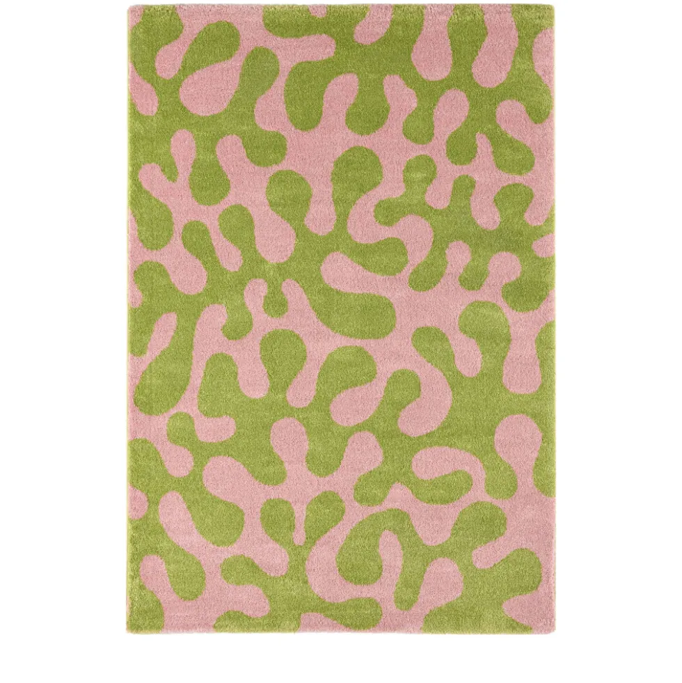 VIBE Tapis vintage à motif abstrait