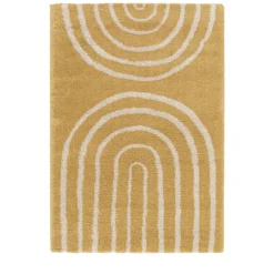 VICTORIA III Tapis contemporain à motif géométrique