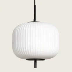 VIND Suspension ronde en verre ø30cm
