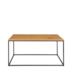 VITA Table basse en métal et bois