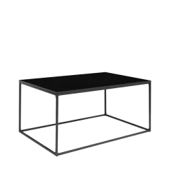 VITA Table basse en métal et bois