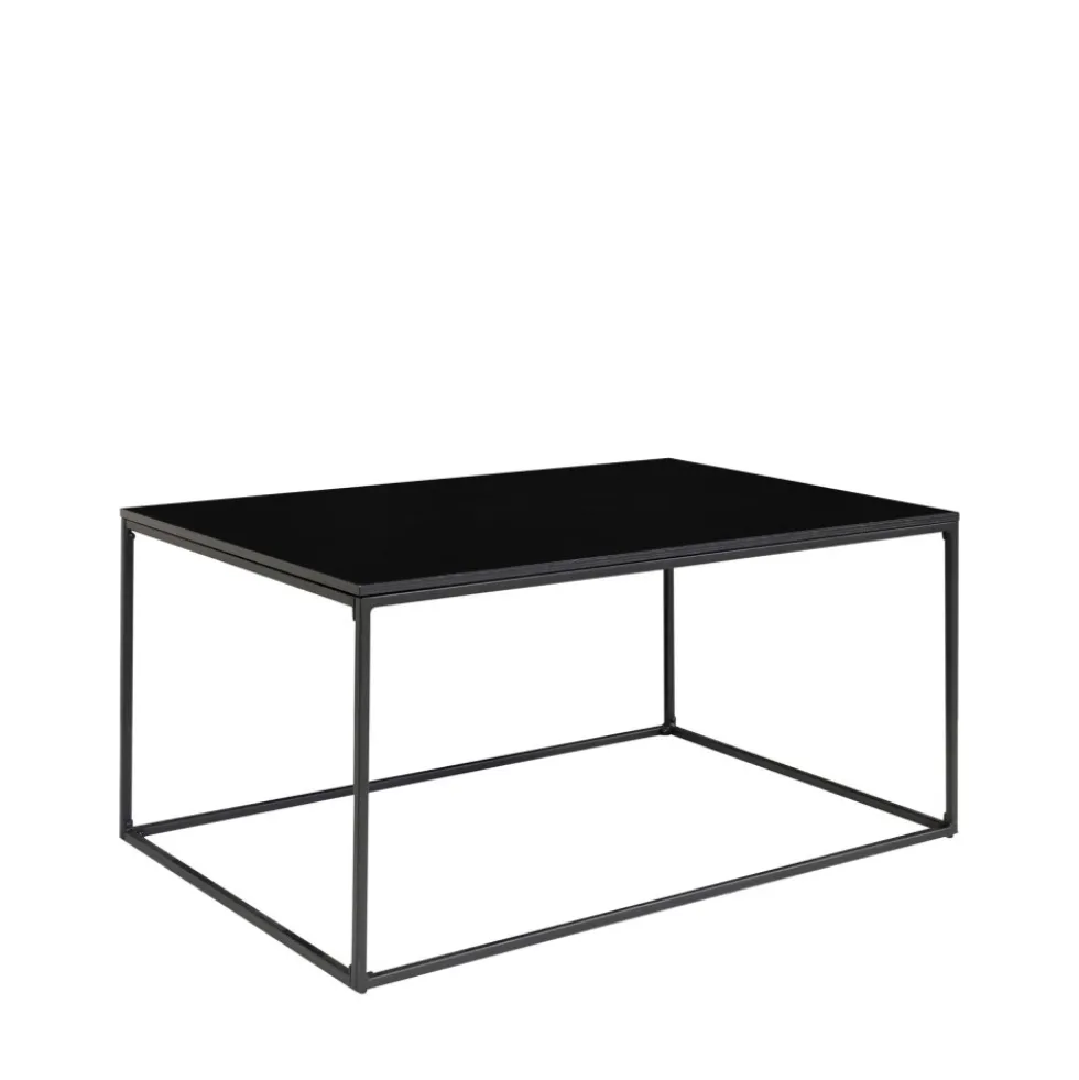 VITA Table basse en métal et bois