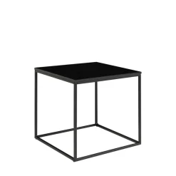 VITA Table d'appoint en métal et bois