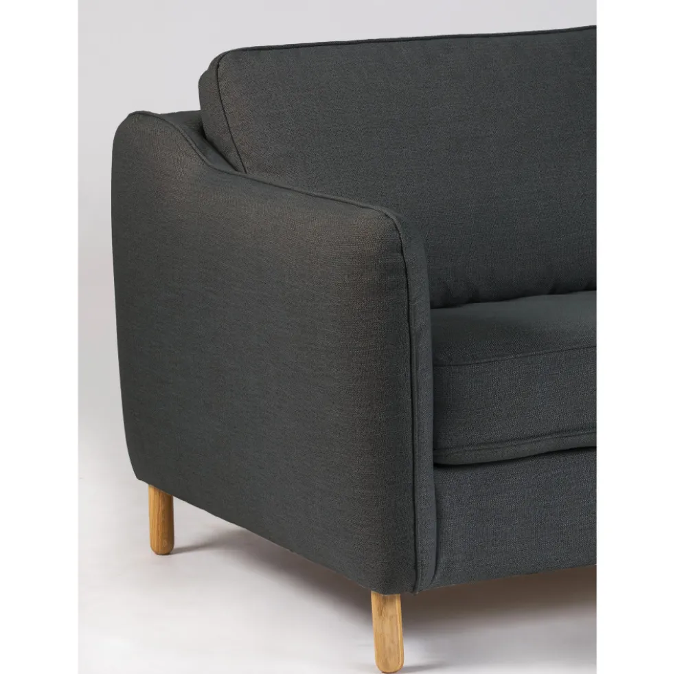 VORNAY Canapé convertible express 2 places en tissu
