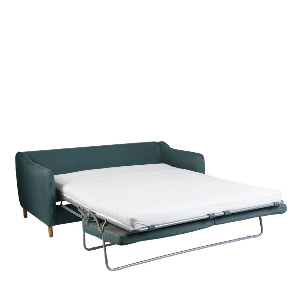 VORNAY Canapé convertible express 3 places en tissu