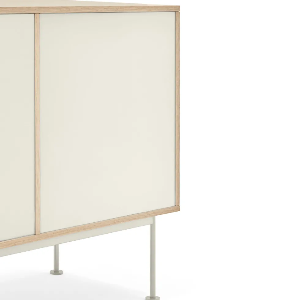 YOKO Buffet 2 portes 3 tiroirs en bois L180cm