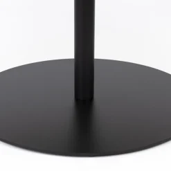 YURI Table basse ronde en bois et métal ø70cm