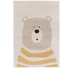 ZAZU Tapis enfant à motif ours