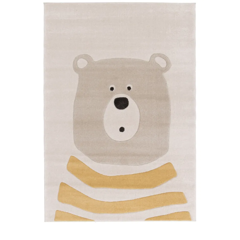 ZAZU Tapis enfant à motif ours