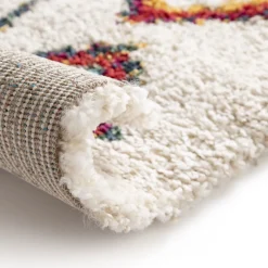 ZAZY Tapis d'inspiration berbère à motif ethnique