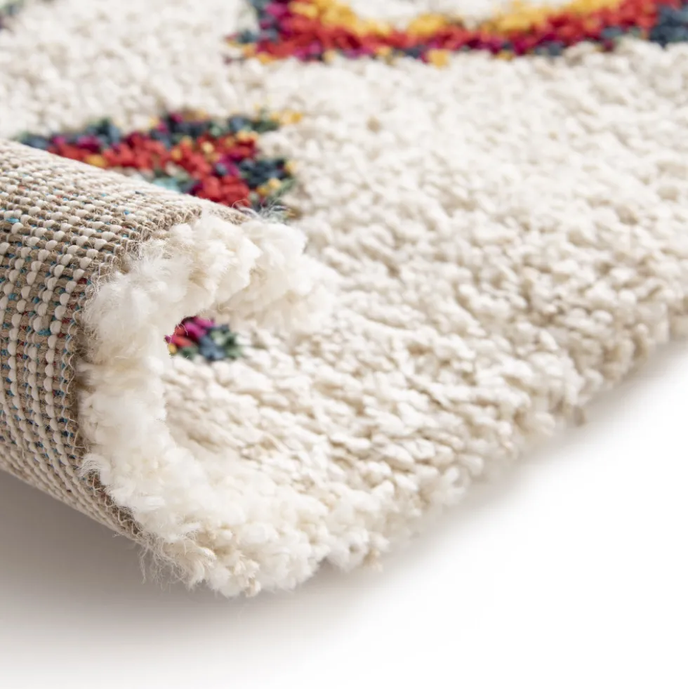 ZAZY Tapis d'inspiration berbère à motif ethnique