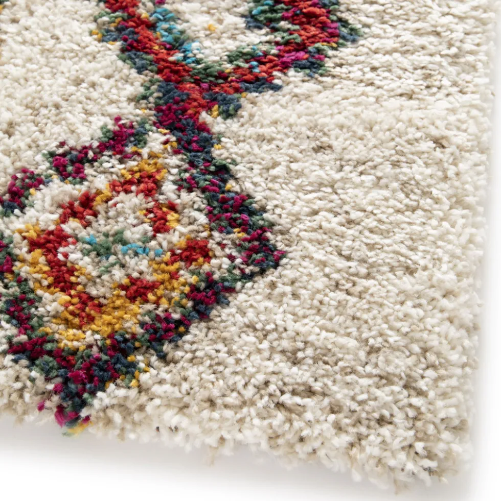 ZAZY Tapis d'inspiration berbère à motif ethnique